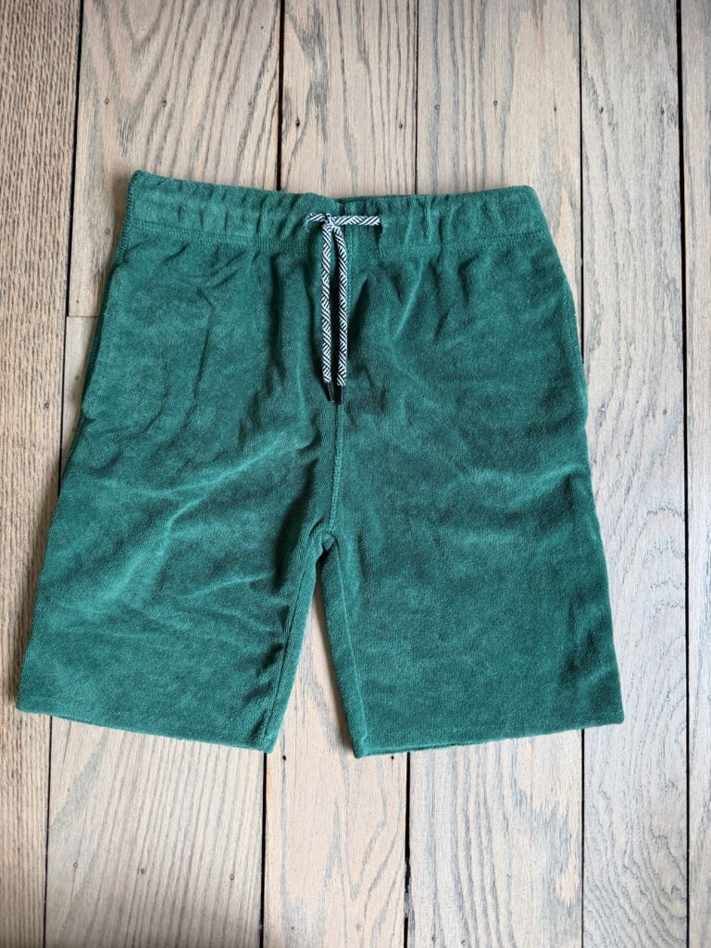 Appaman Camp Shorts in Green Terry